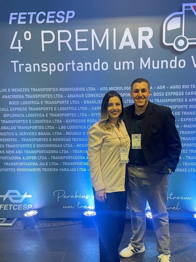 Caique Neves Melo e Hayara Melo no 4º PremiAR da FETCESP